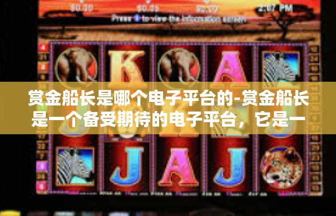 赏金船长是哪个电子平台的-赏金船长是一个备受期待的电子平台，它是一款集多种功能于一体的游戏工具。在这个充满冒险和刺激的世界里，赏金船长以其独特的游戏玩法和丰富的功能赢得了广大玩家的喜爱。赏金船长是哪个电子平台的