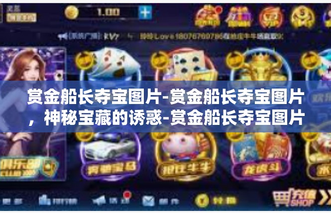 赏金船长夺宝图片-赏金船长夺宝图片，神秘宝藏的诱惑-赏金船长夺宝图片