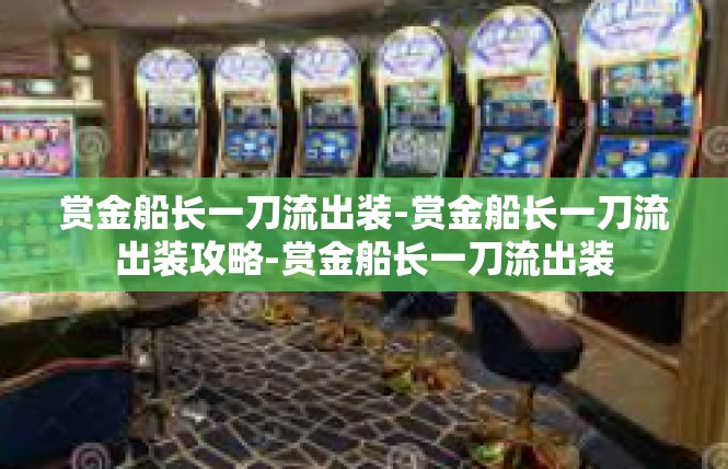 赏金船长一刀流出装-赏金船长一刀流出装攻略-赏金船长一刀流出装