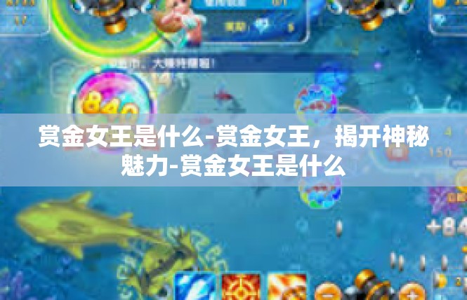 赏金女王是什么-赏金女王，揭开神秘魅力-赏金女王是什么