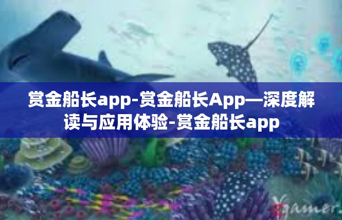 赏金船长app-赏金船长App—深度解读与应用体验-赏金船长app
