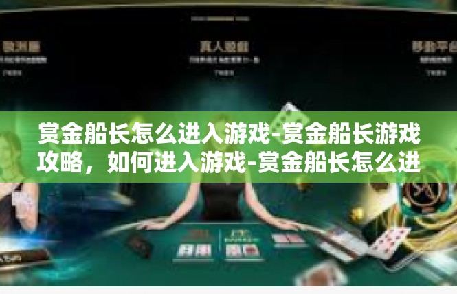 赏金船长怎么进入游戏-赏金船长游戏攻略，如何进入游戏-赏金船长怎么进入游戏