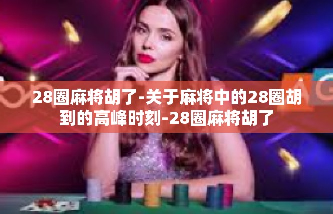 28圈麻将胡了-关于麻将中的28圈胡到的高峰时刻-28圈麻将胡了