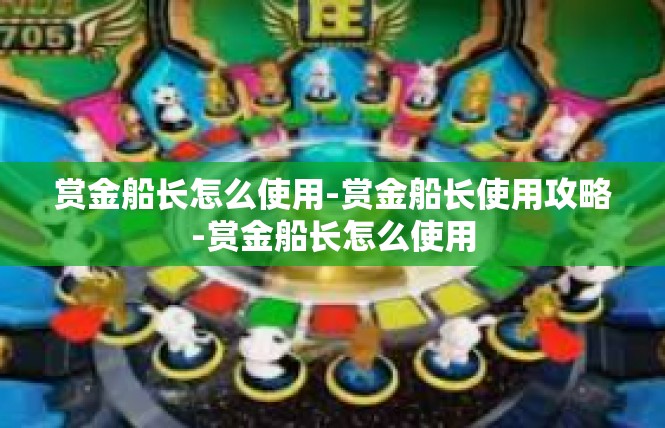 赏金船长怎么使用-赏金船长使用攻略-赏金船长怎么使用