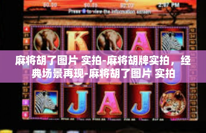 麻将胡了图片 实拍-麻将胡牌实拍，经典场景再现-麻将胡了图片 实拍