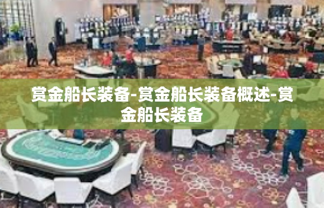 赏金船长装备-赏金船长装备概述-赏金船长装备