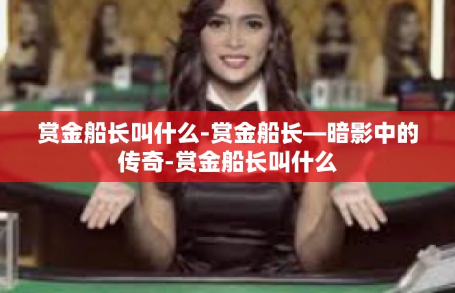 赏金船长叫什么-赏金船长—暗影中的传奇-赏金船长叫什么