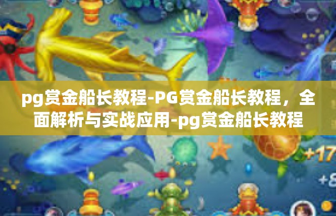 pg赏金船长教程-PG赏金船长教程，全面解析与实战应用-pg赏金船长教程