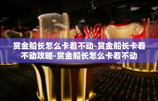 赏金船长怎么卡着不动-赏金船长卡着不动攻略-赏金船长怎么卡着不动